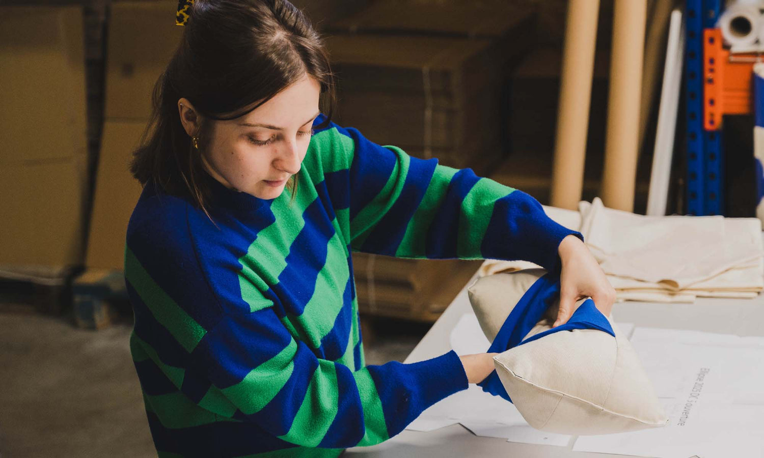 modélisme du coussin de voyage ellipse