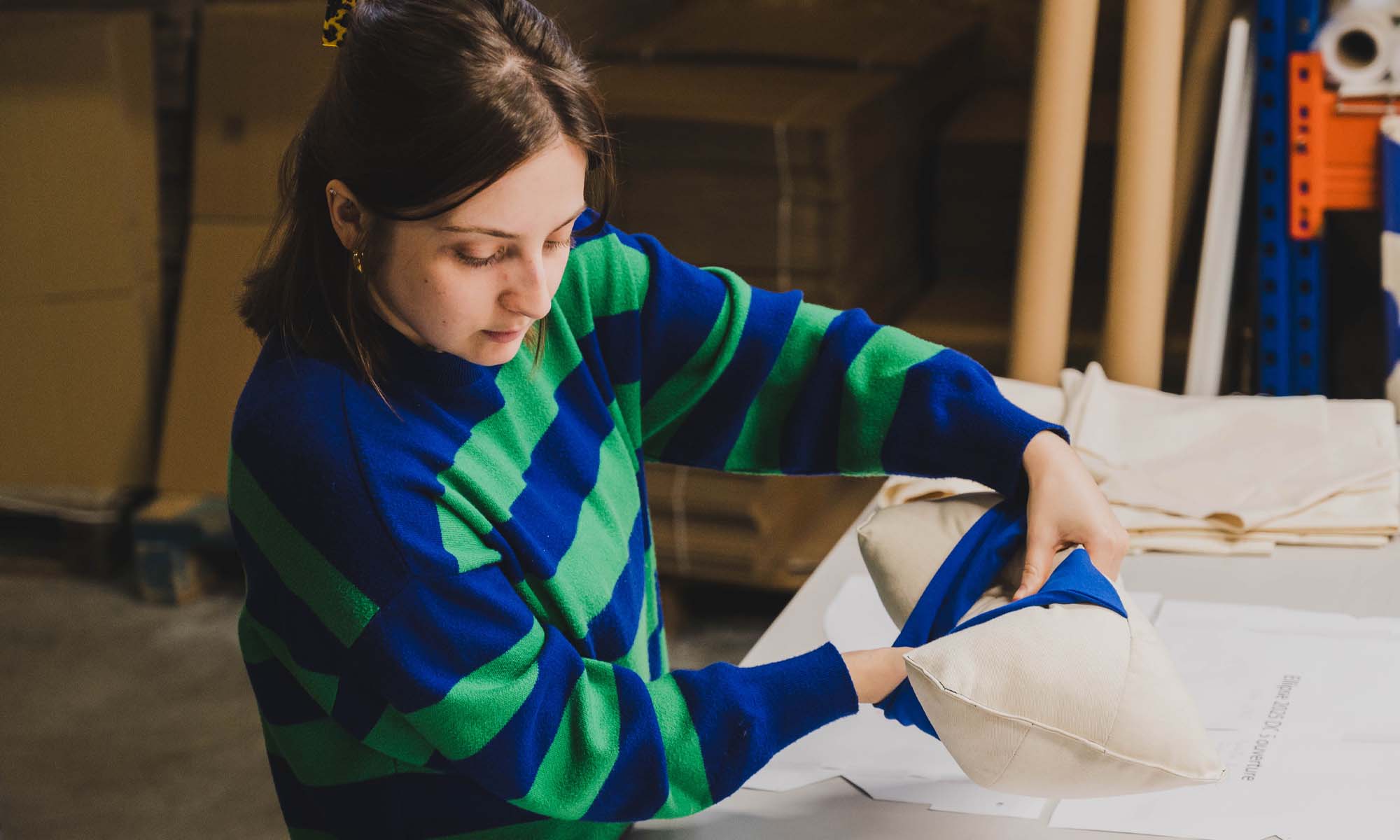 modélisme du coussin de voyage ellipse