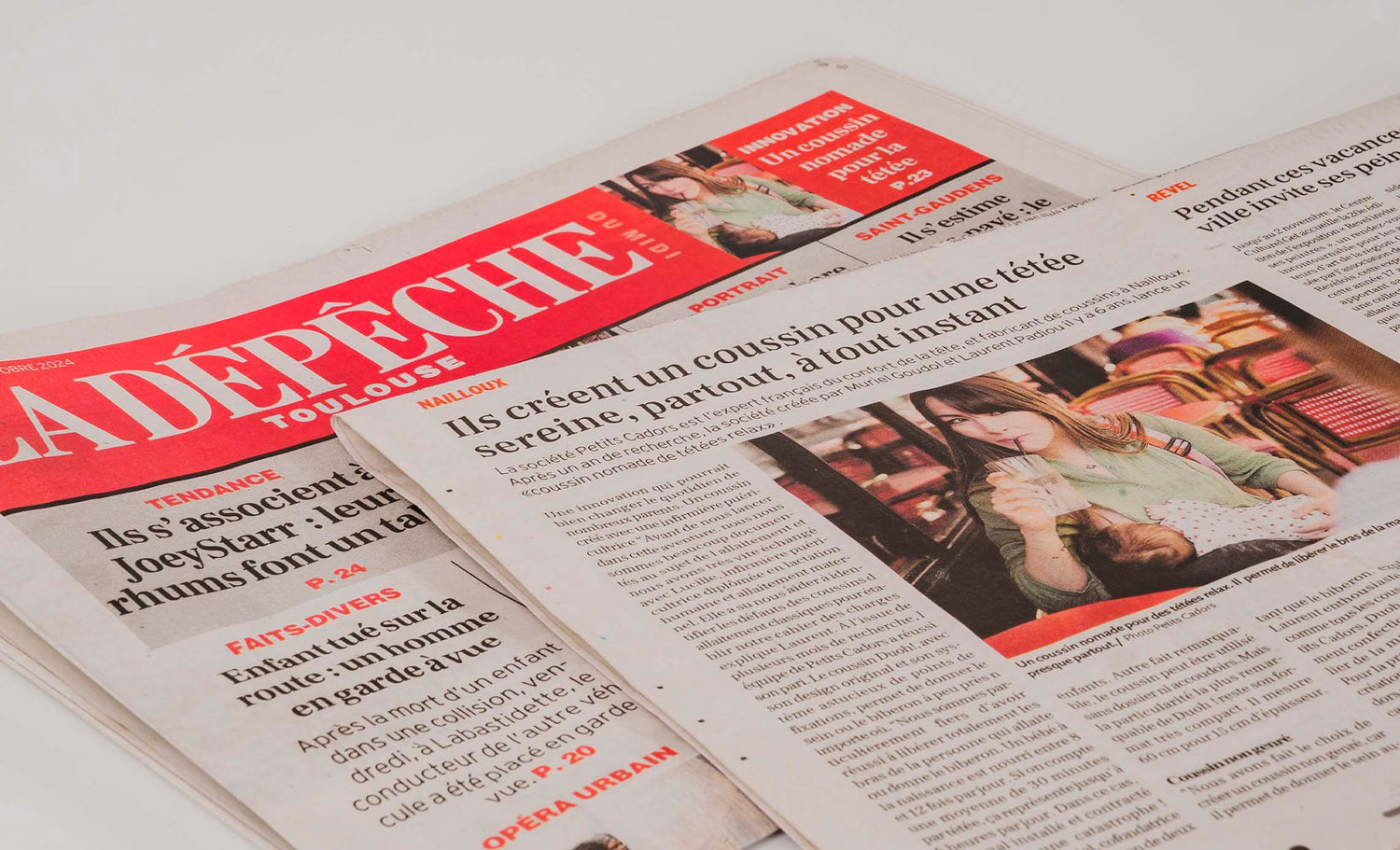 DUOH! dans La Dépêche du Midi