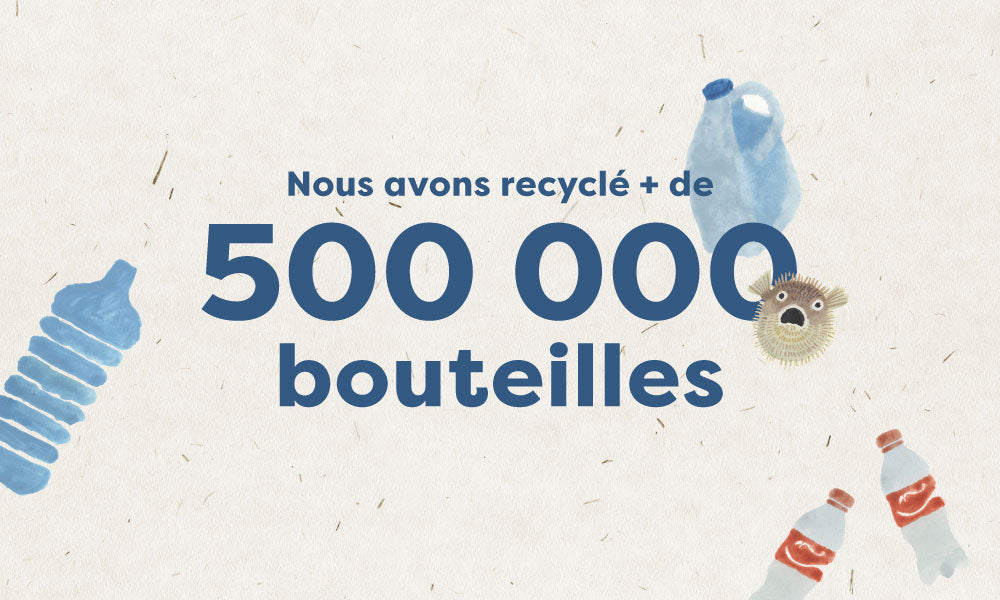 Déjà plus de 500 000 bouteilles recyclées
