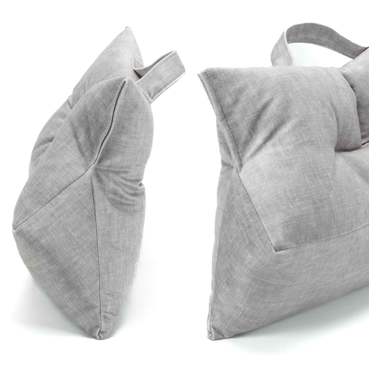 Coussin lombaire · LEANDRO Gris perle