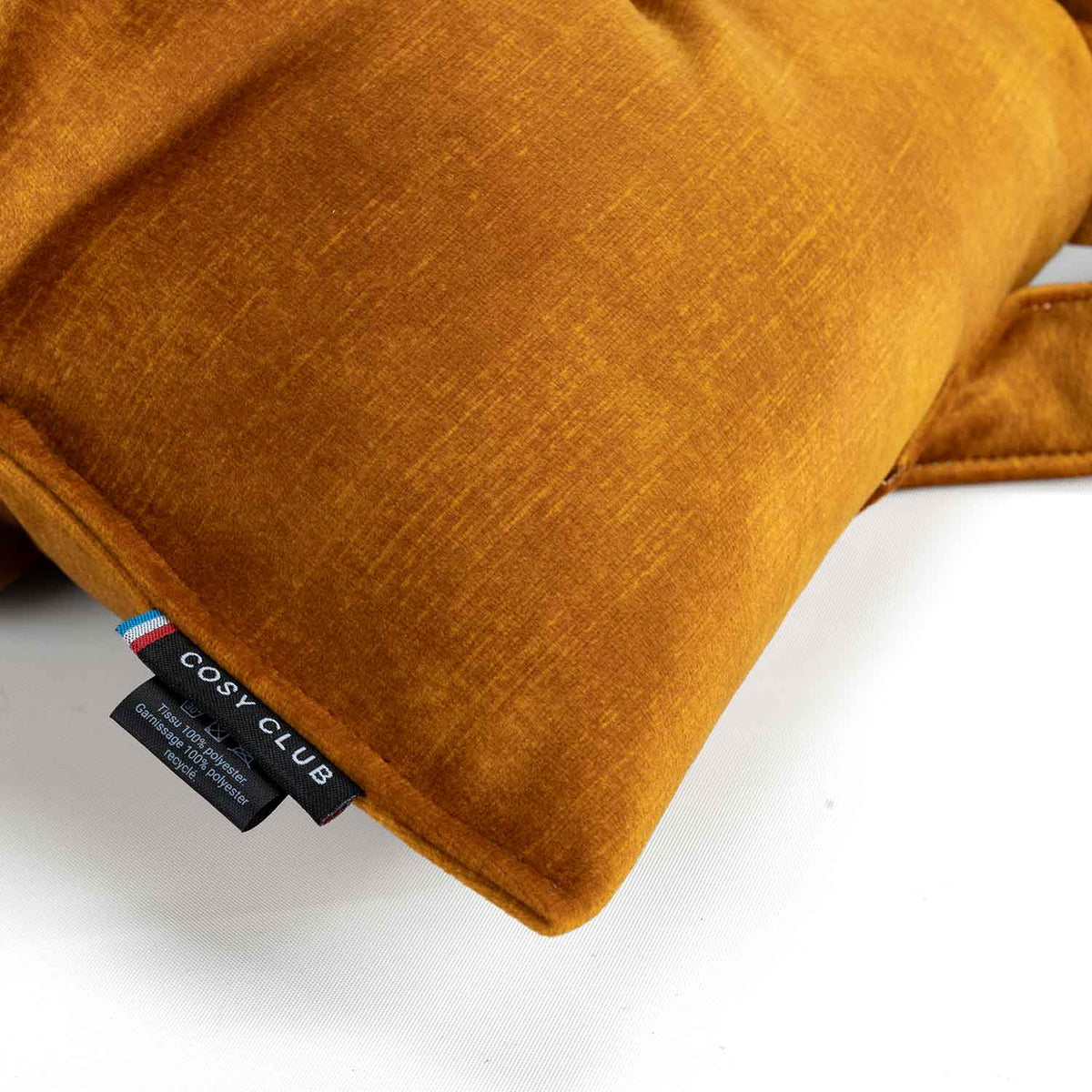 Coussin lombaire · LEANDRO Jaune safran