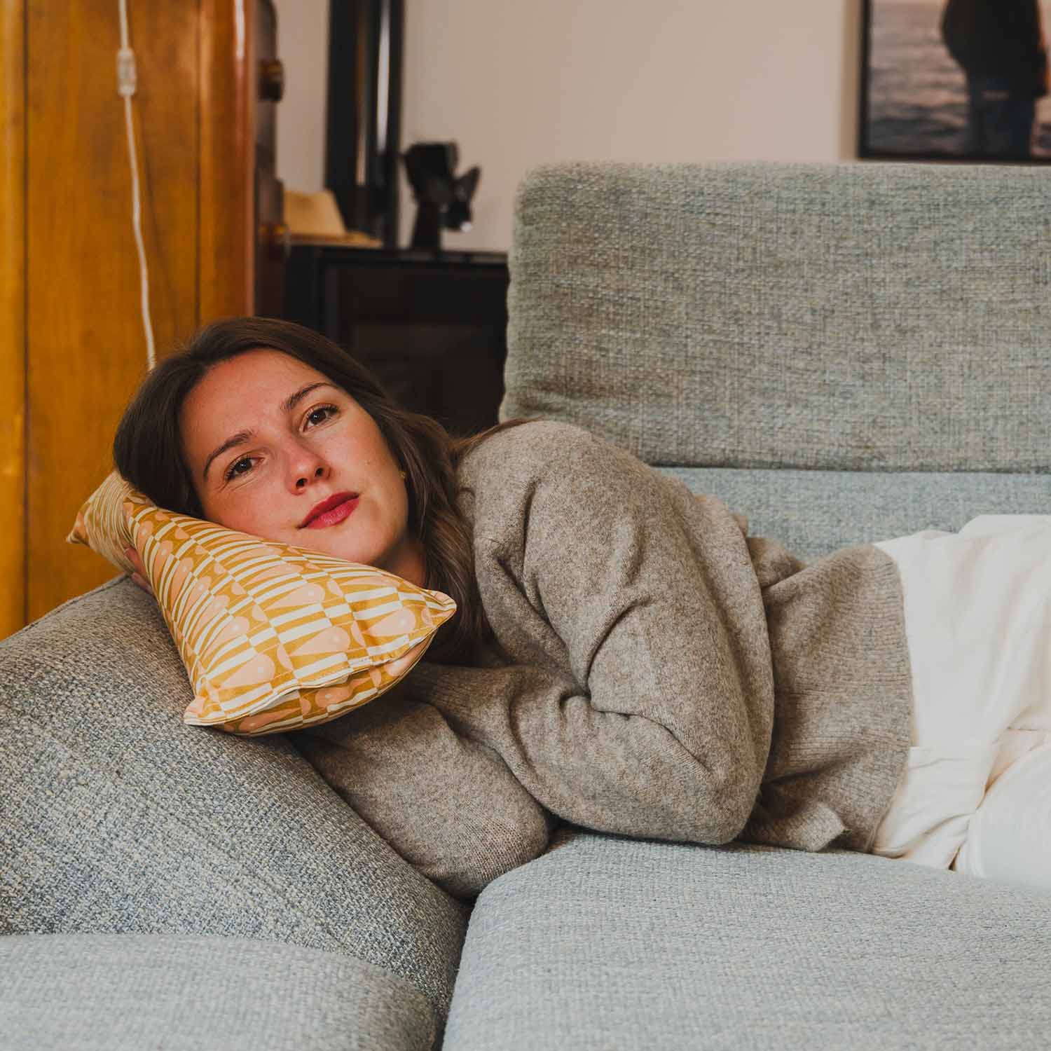 Kopfstütze und Dekokissen · ƩPICUR Thémis