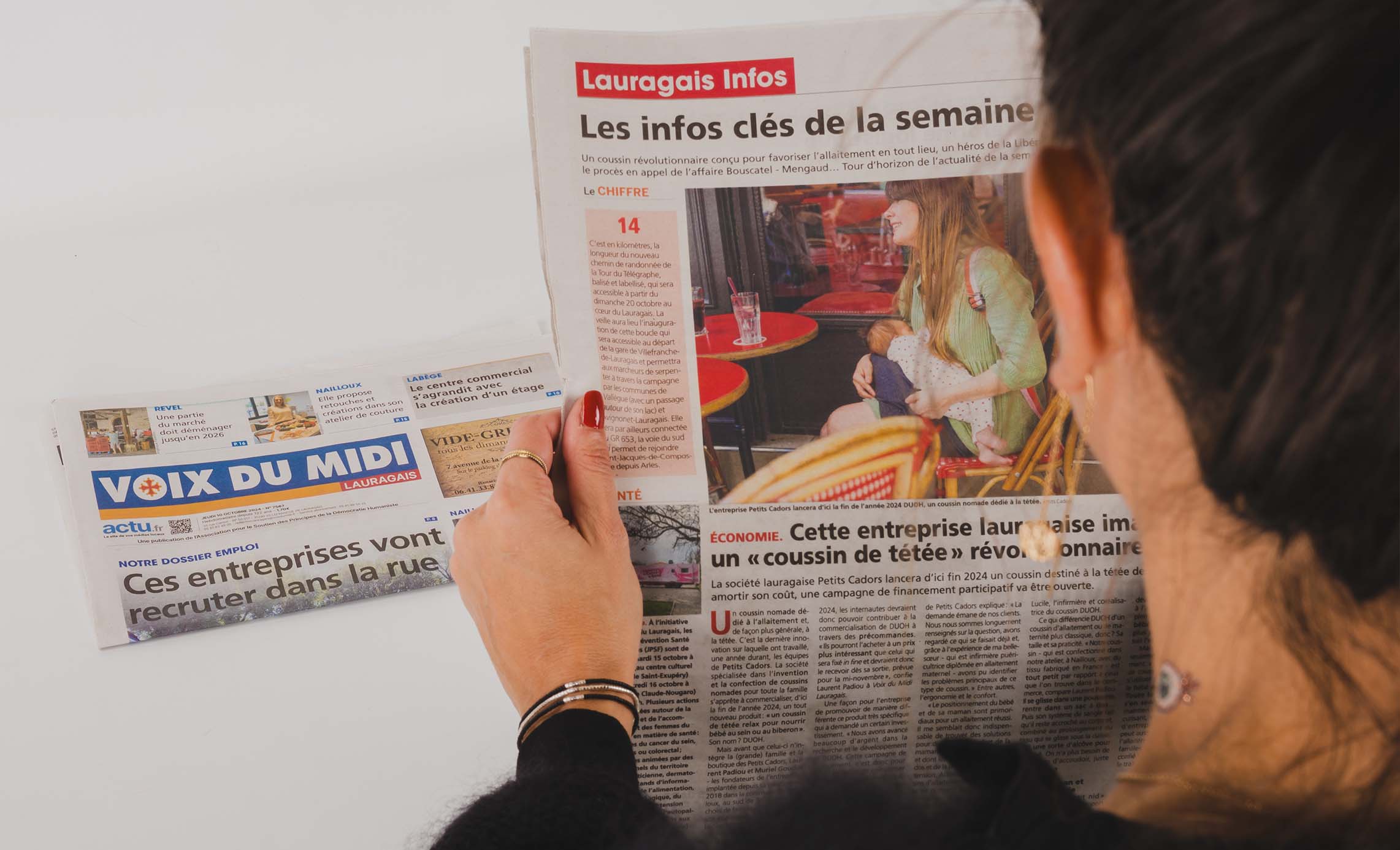 "Cette entreprise imagine un « coussin de tétée » révolutionnaire"