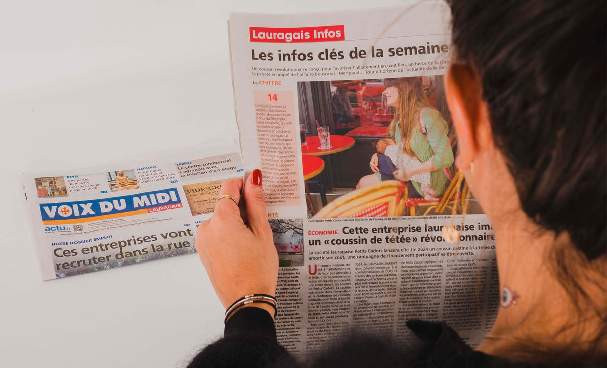 "Cette entreprise imagine un « coussin de tétée » révolutionnaire"