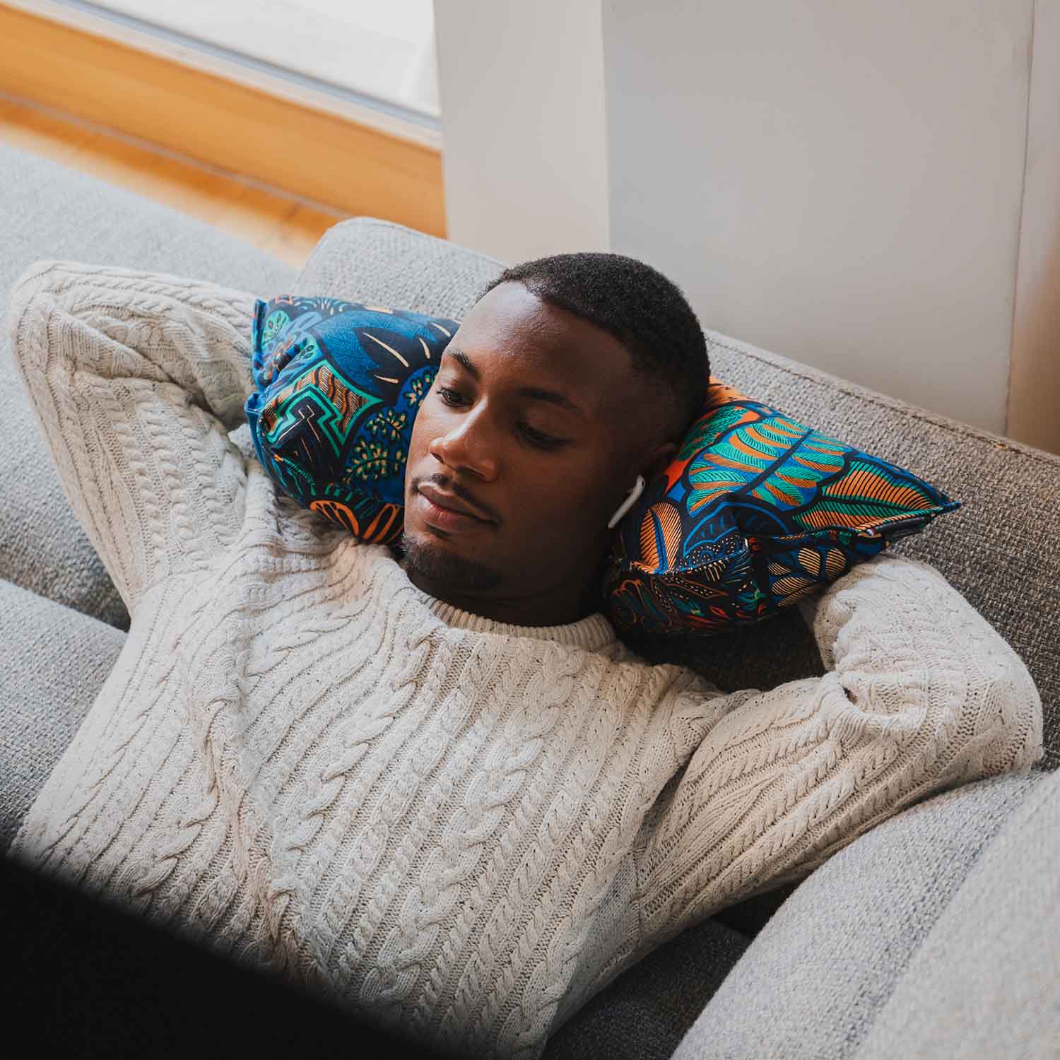 Coussin repose tête et de décoration · EPICUR Perséphone