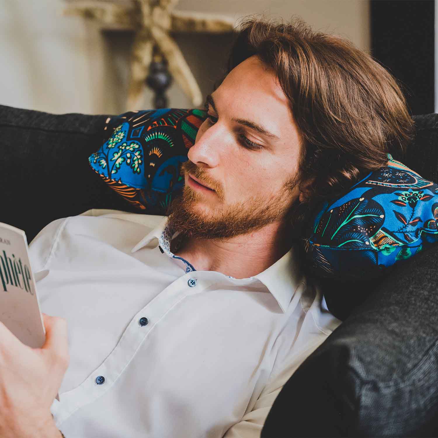 Coussin repose tête et de décoration · EPICUR Perséphone