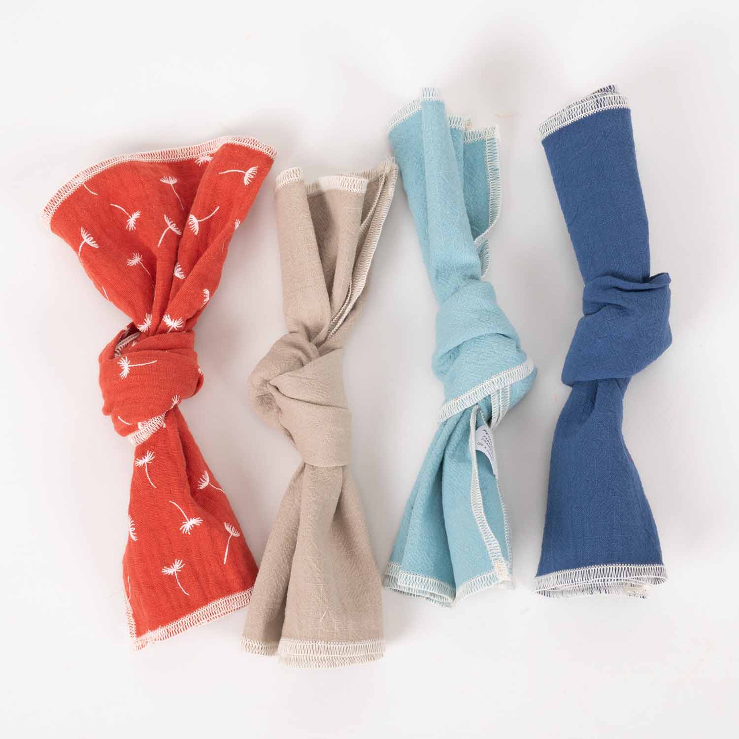 Überraschungs-Lunchpaket · Tasche + Stoffservietten + Etiketten