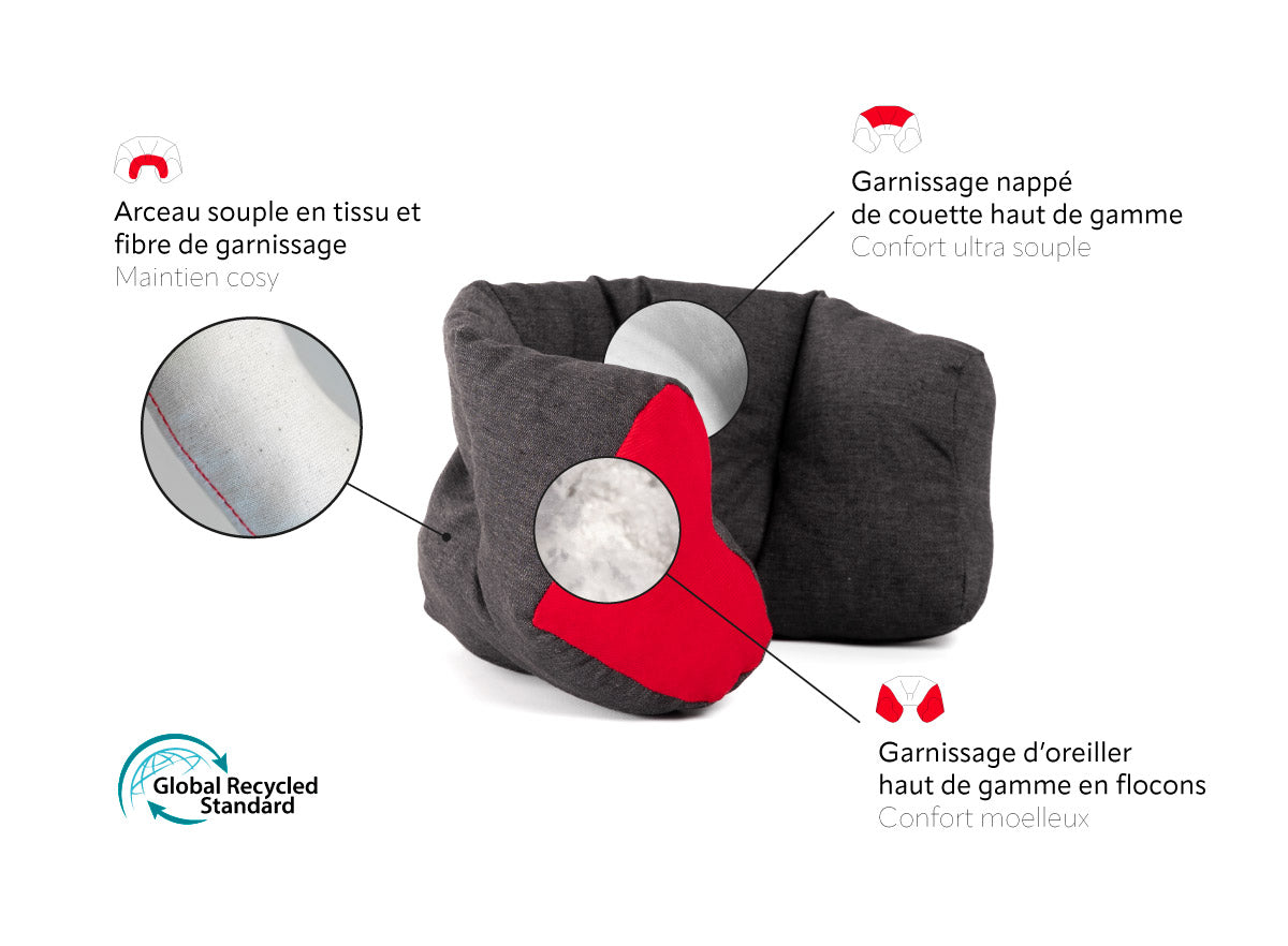 Car seat and stroller cushion · TÉODOR Vanille