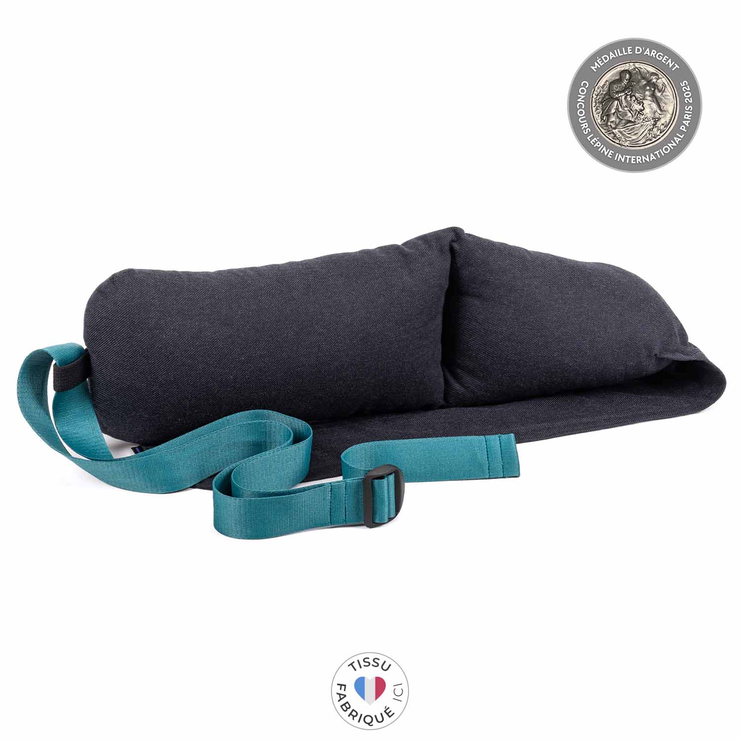 Peacock Blue Strap Nursing Pillow · DUOH!