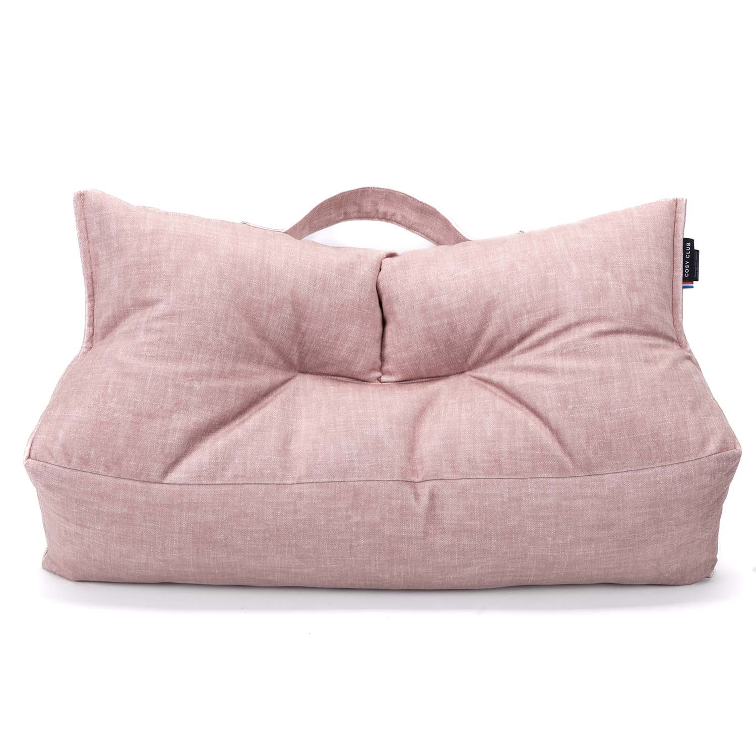 Coussin lombaire · LEANDRO Rose poudré